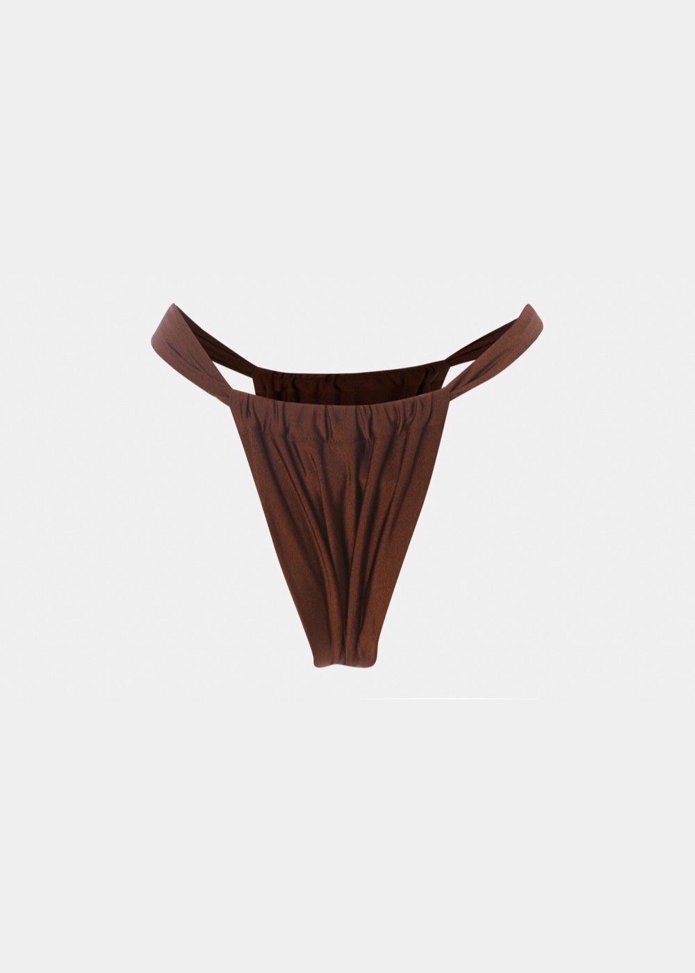 Marbella Bikini Bottom - Brown Dacron